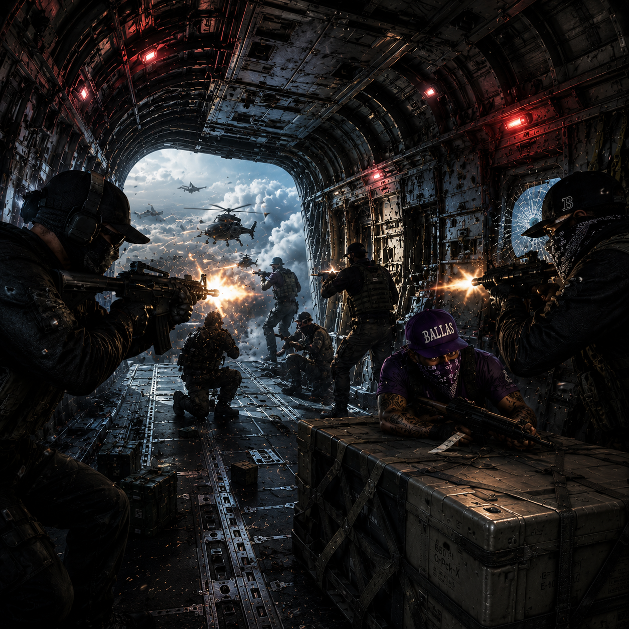 Gang warfare on the streets